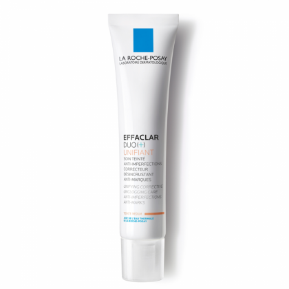  La Roche Posay Effaclar Duo(+) Unifiant Επανορθωτική Φροντίδα με Χρώμα για Ομοιόμορφη Όψη κατά των Σοβαρών Ατελειών, των Φραγμένων Πόρων & των Σημαδιών Medium Απόχρωση, 40ml